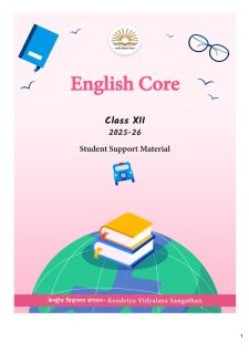 KVS  2025 Class XII English